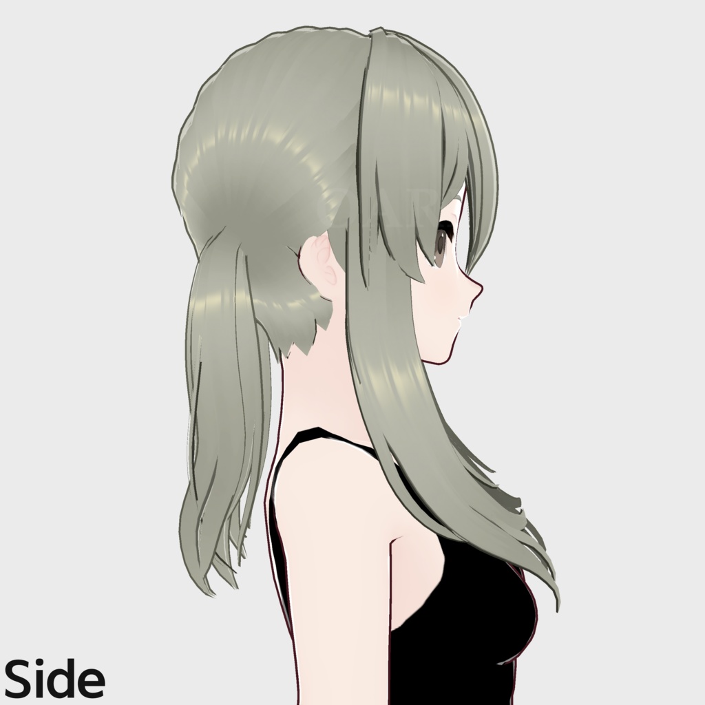 【VRoid】ショートツインテールヘアプリセット / Short twintail hair preset