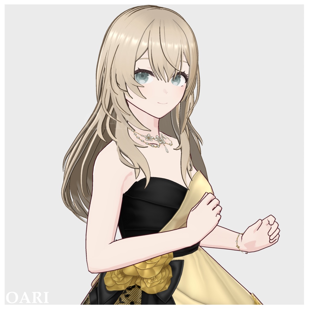 【VRoid】ロングヘアプリセット / Long hair preset