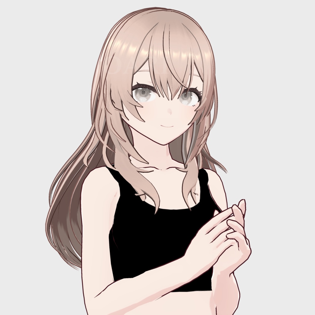 【VRoid】ロングヘアプリセット / Long hair preset