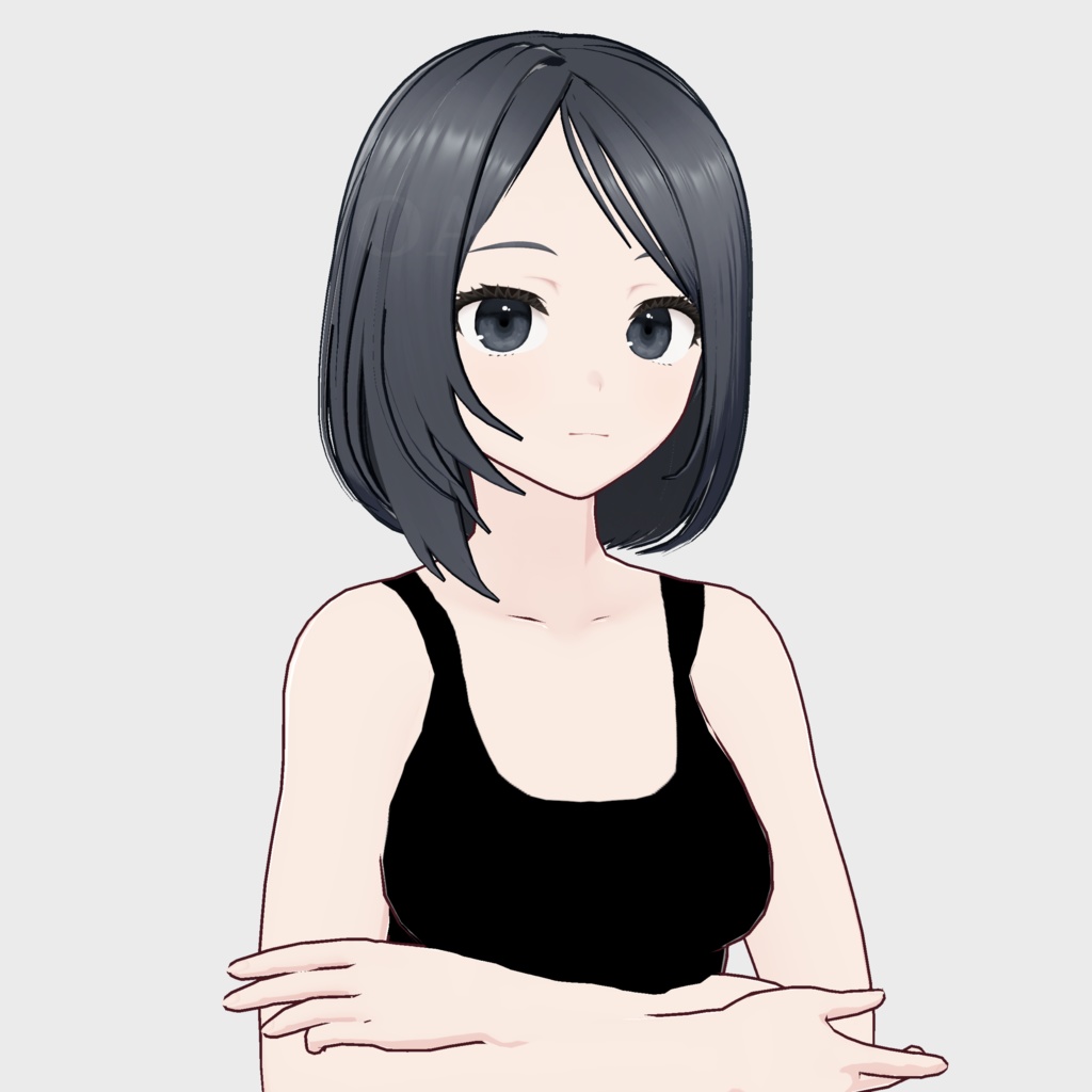 【VRoid】ボブヘアプリセット / Bob hair preset