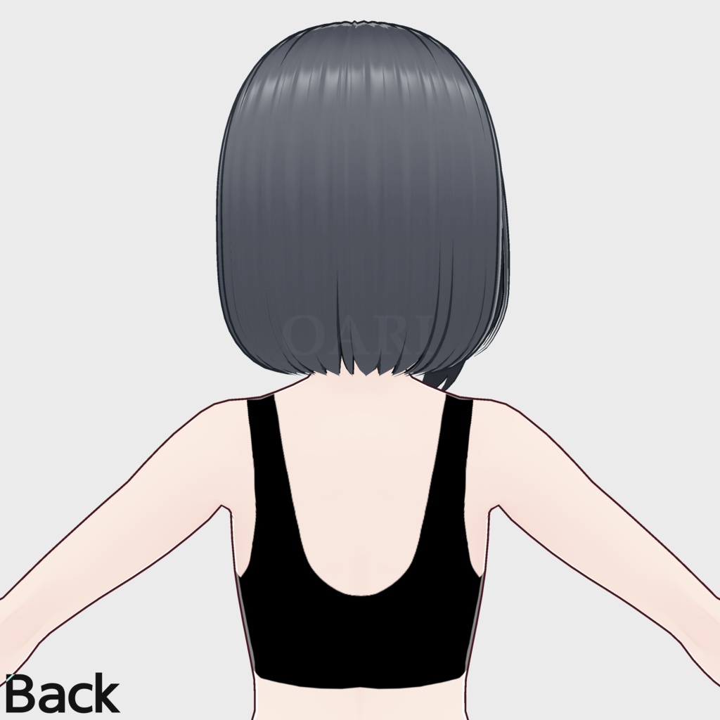 【VRoid】ボブヘアプリセット / Bob hair preset
