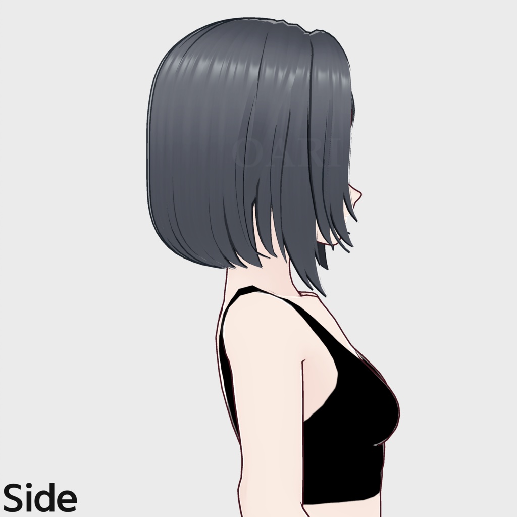 【VRoid】ボブヘアプリセット / Bob hair preset