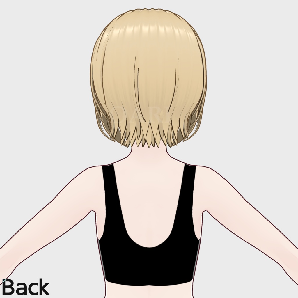 【VRoid】ショートヘアプリセット / Short hair preset