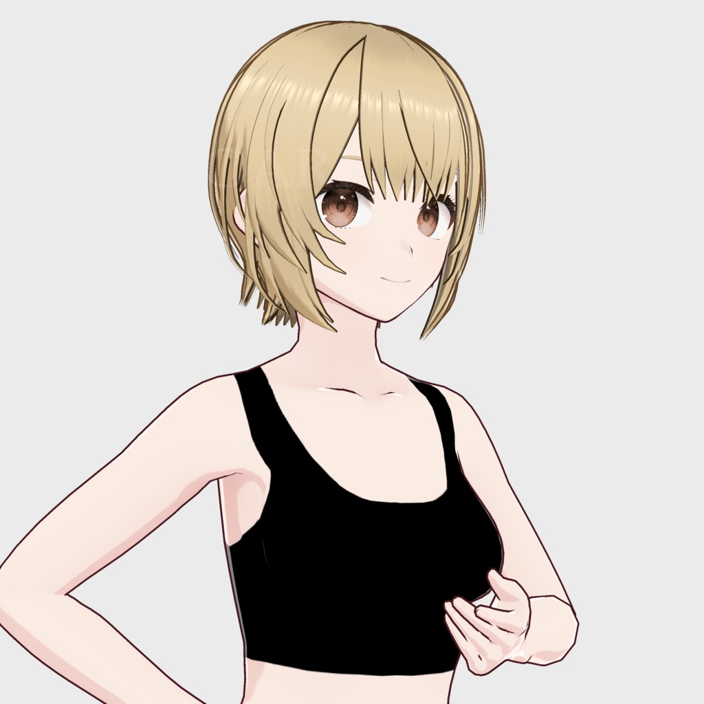 【VRoid】ショートヘアプリセット / Short hair preset