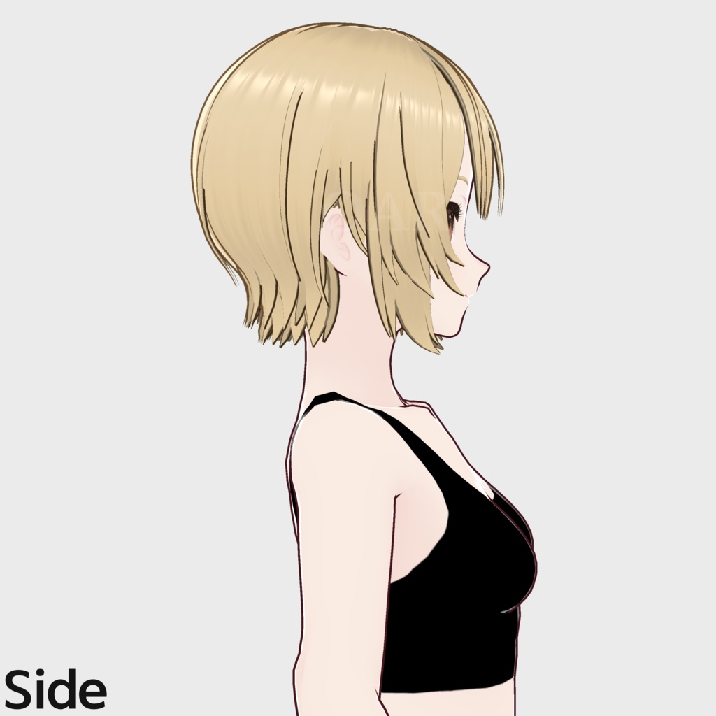 【VRoid】ショートヘアプリセット / Short hair preset