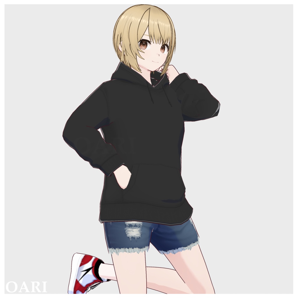 【VRoid】ショートヘアプリセット / Short hair preset
