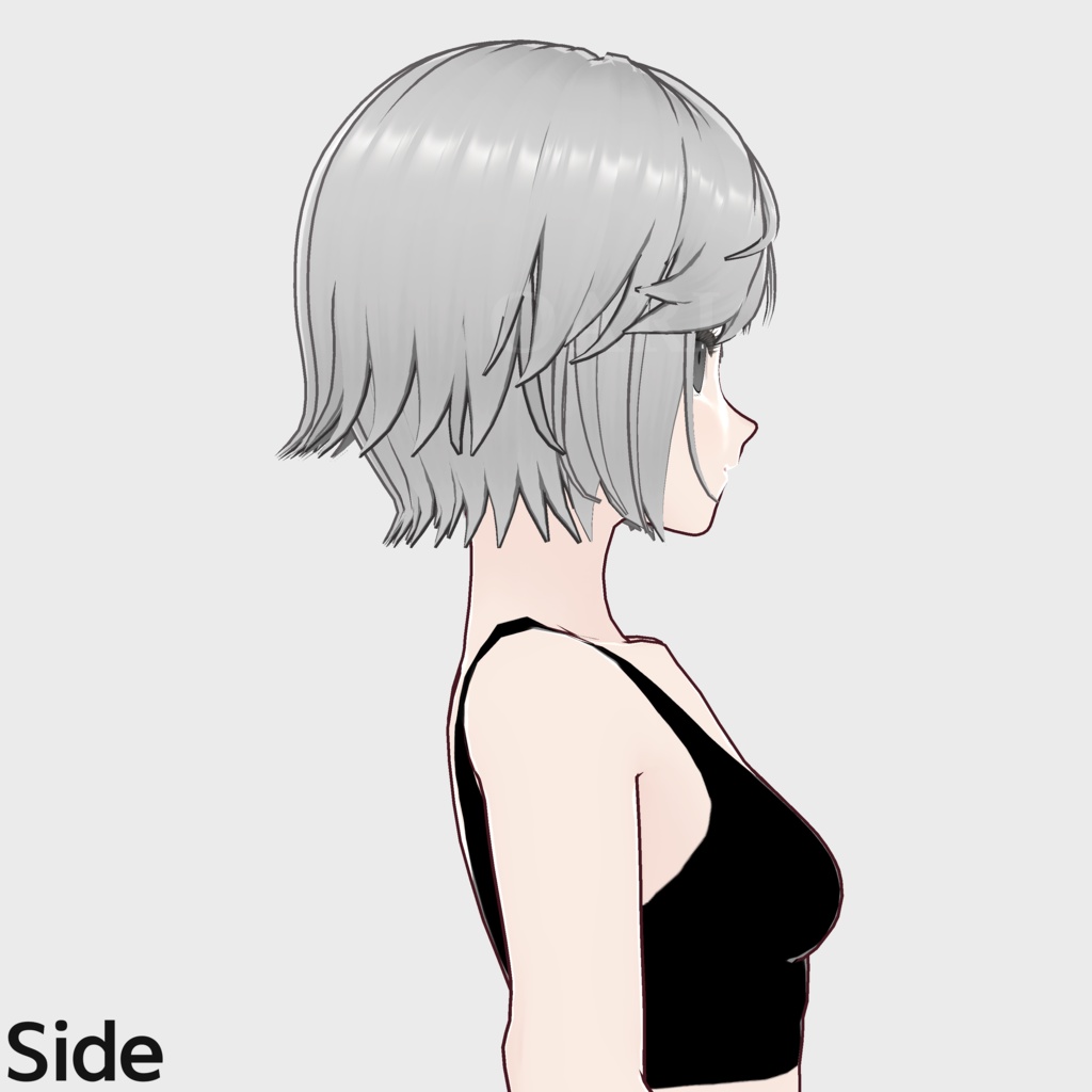 【VRoid】ショートヘアプリセット / Short hair preset