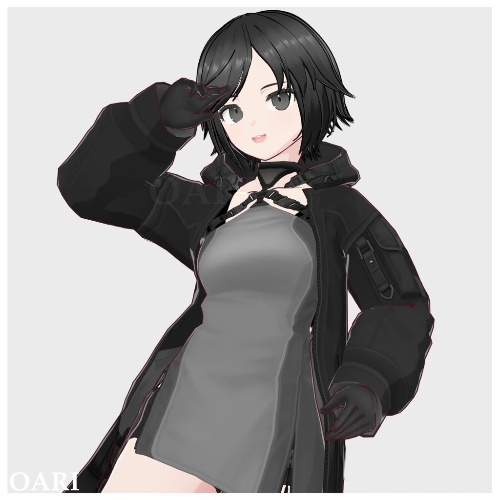 【VRoid】ショートヘアプリセット / Short hair preset
