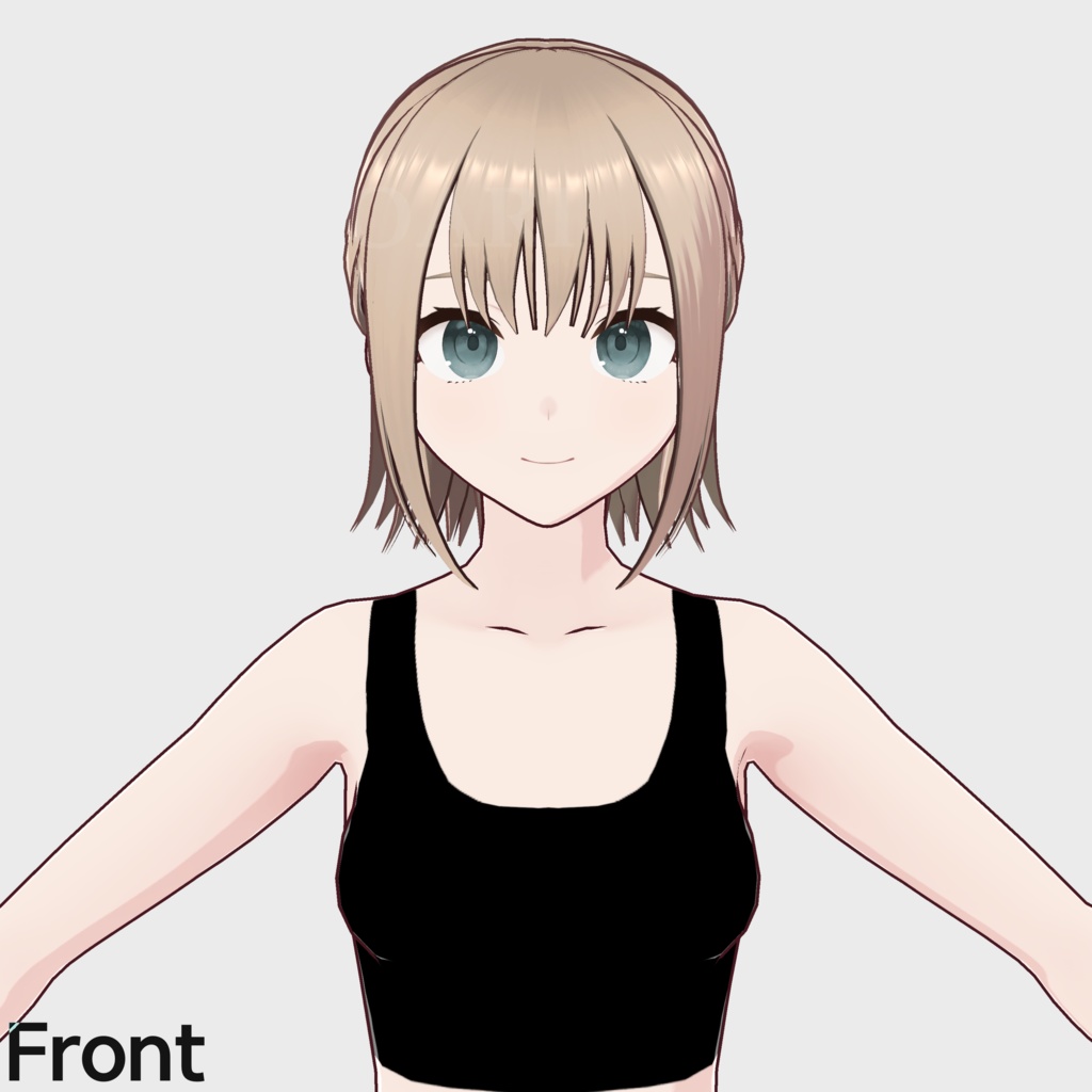 【VRoid】ショートヘアプリセット / Short hair preset