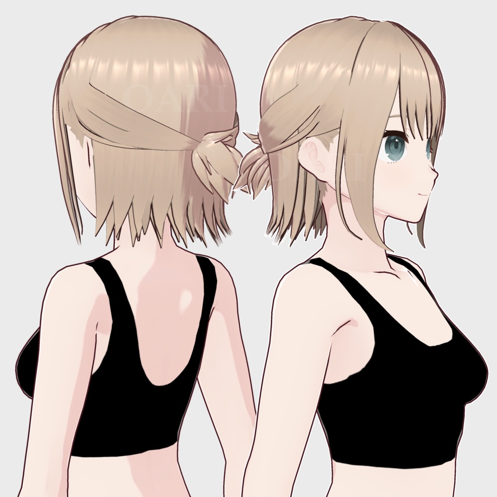 【VRoid】ショートヘアプリセット / Short hair preset