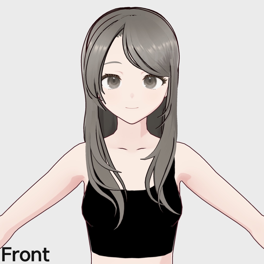 【VRoid】ロングヘアプリセット / Long hair preset