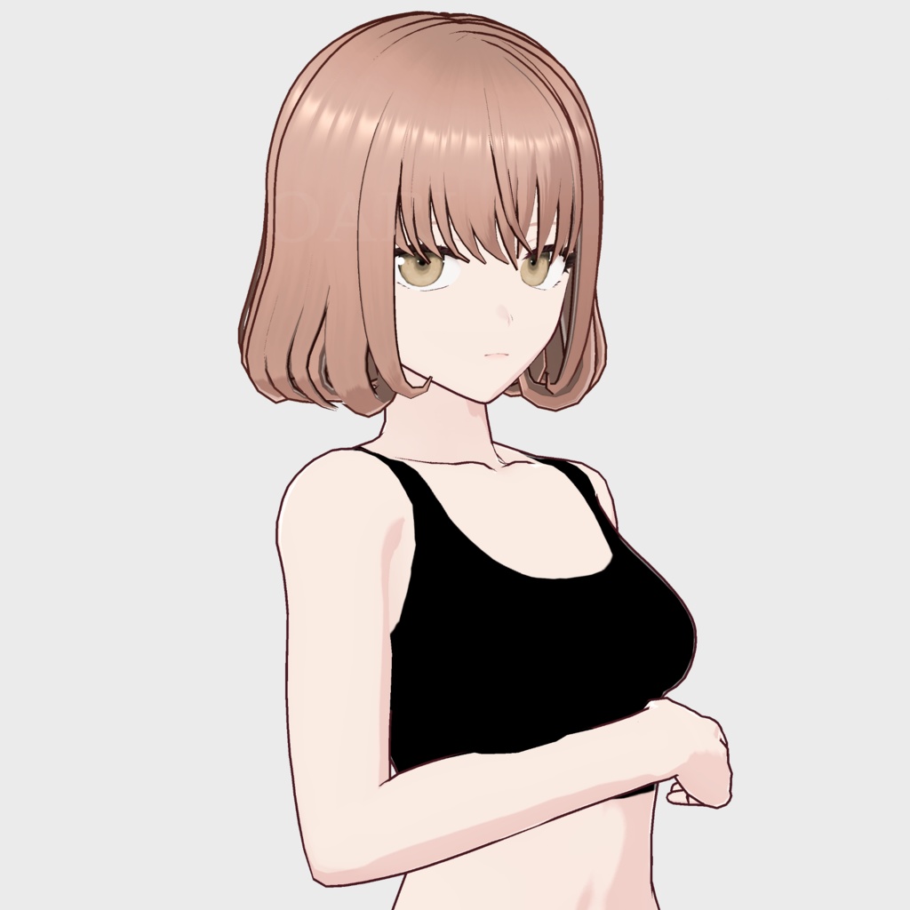 【VRoid】ボブヘアプリセット / Bob hair preset