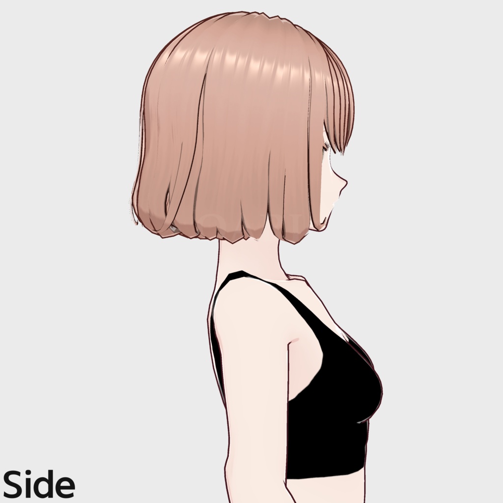 【VRoid】ボブヘアプリセット / Bob hair preset