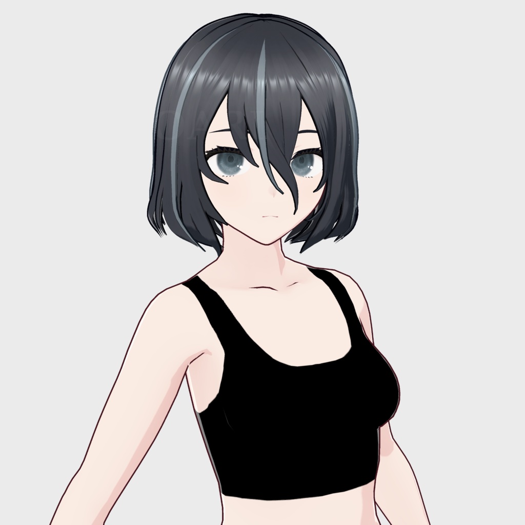 【VRoid】ボブヘアプリセット / Bob hair preset