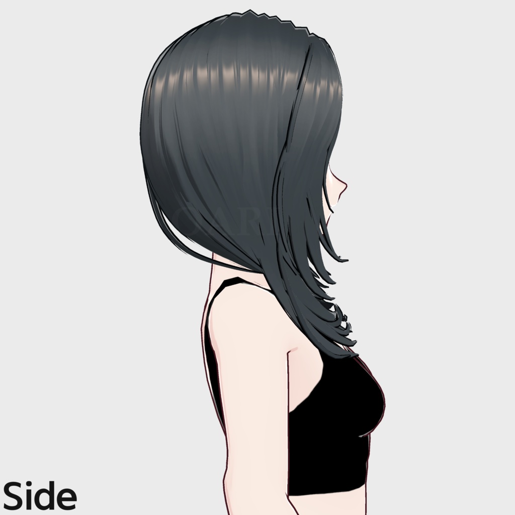 【VRoid】ロングヘアプリセット / Long hair preset