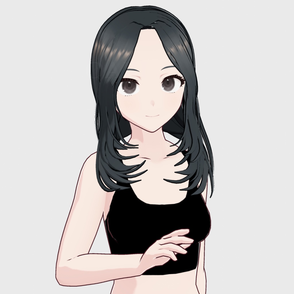 【VRoid】ロングヘアプリセット / Long hair preset