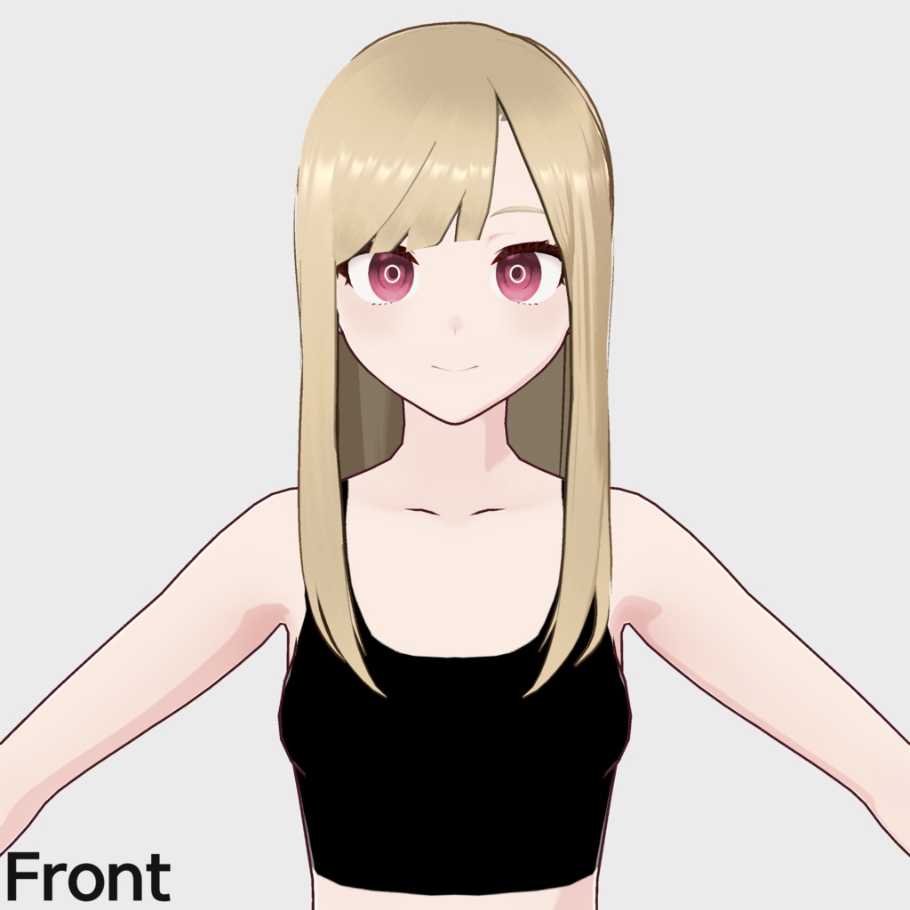 【VRoid】ロングヘアプリセット / Long hair preset