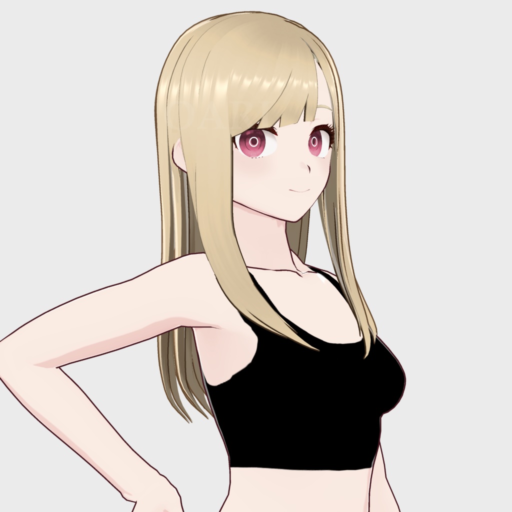 【VRoid】ロングヘアプリセット / Long hair preset