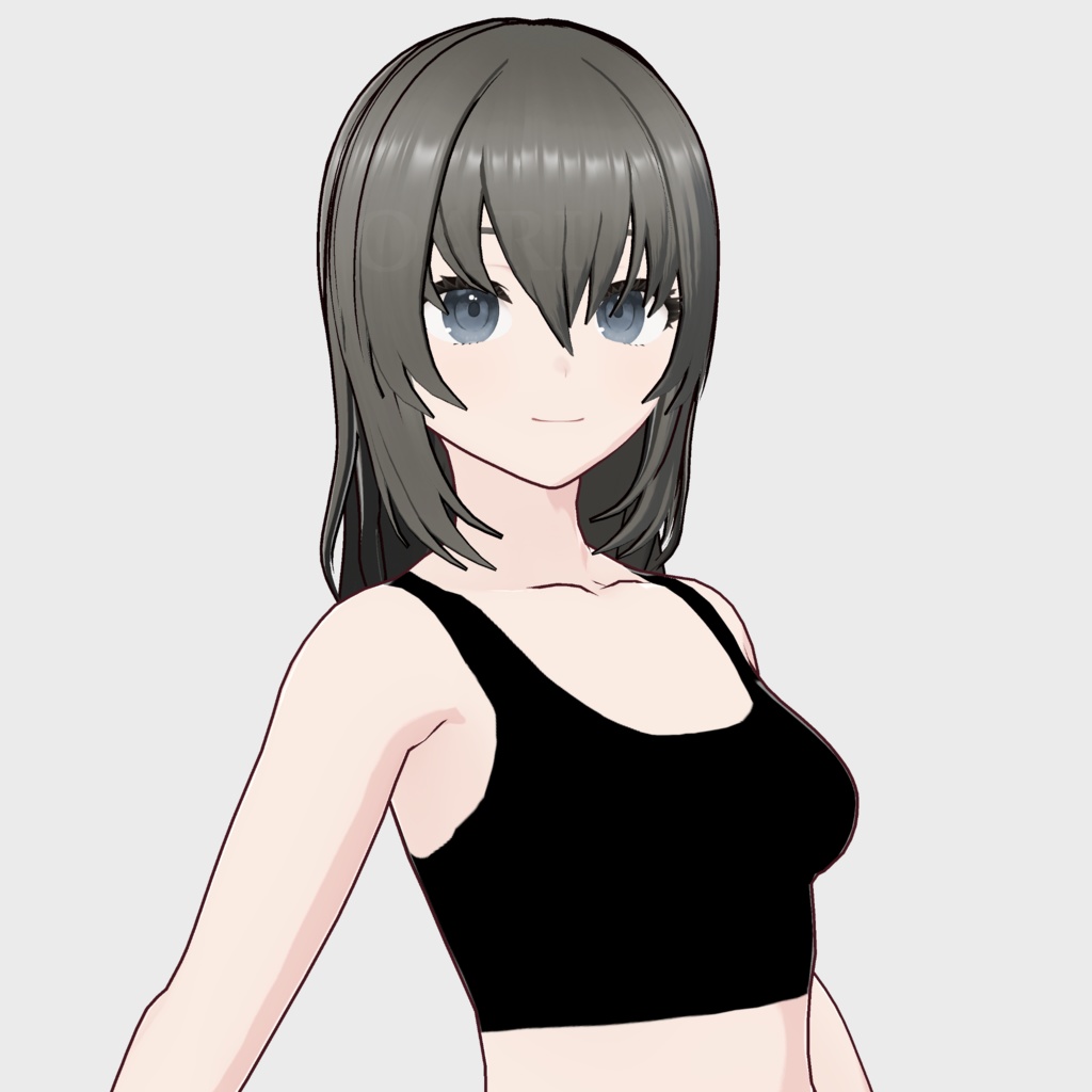 【VRoid】ロングヘアプリセット / Long hair preset