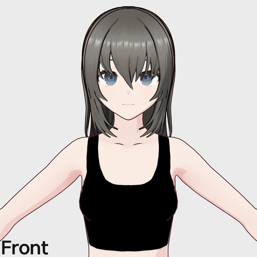 【VRoid】ロングヘアプリセット / Long hair preset