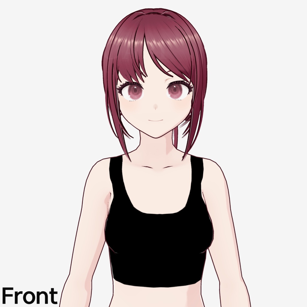 【VRoid】ポニーテールヘアプリセット / Ponytail hair preset