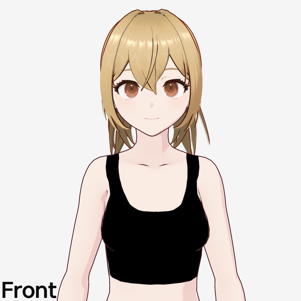 【VRoid】ポニーテールヘアプリセット / Ponytail hair preset
