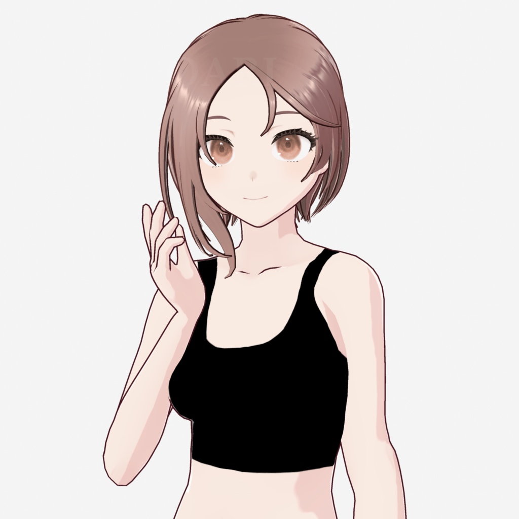 【VRoid】ショートヘアプリセット / Short hair preset