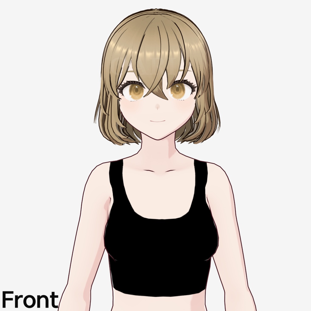 【VRoid】ボブヘアプリセット / Bob hair preset