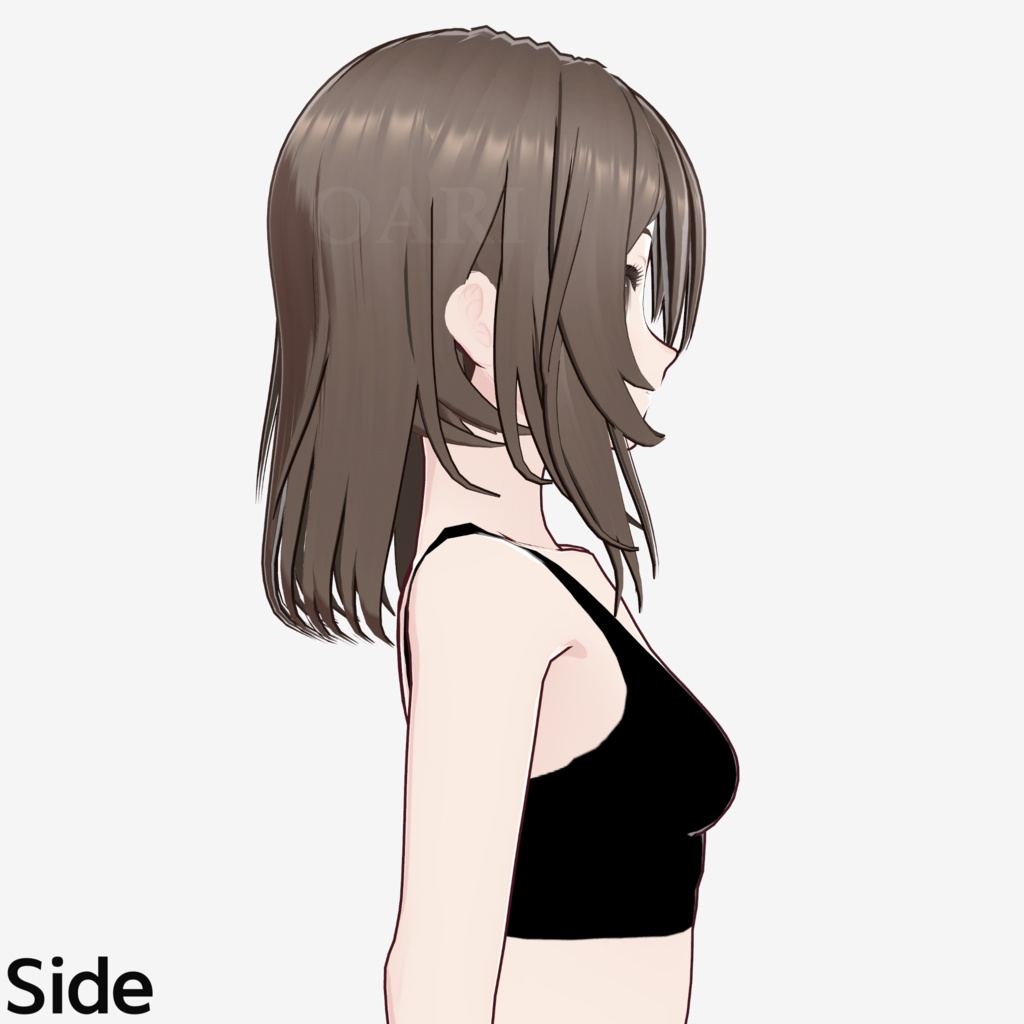 【VRoid】ロングヘアプリセット / Long hair preset