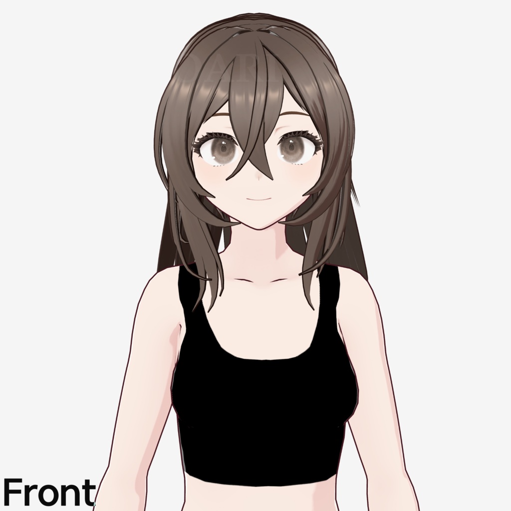 【VRoid】ロングヘアプリセット / Long hair preset