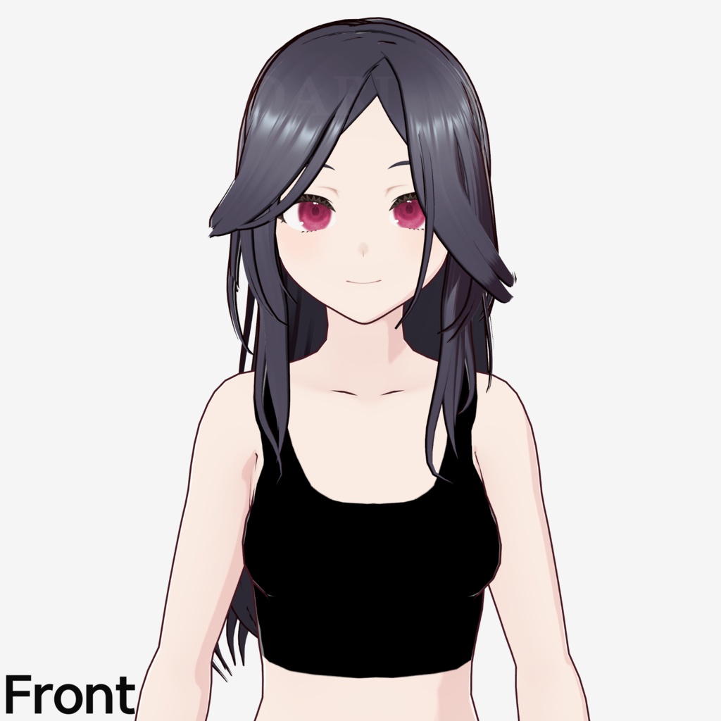 【VRoid】ロングヘアプリセット / Long hair preset