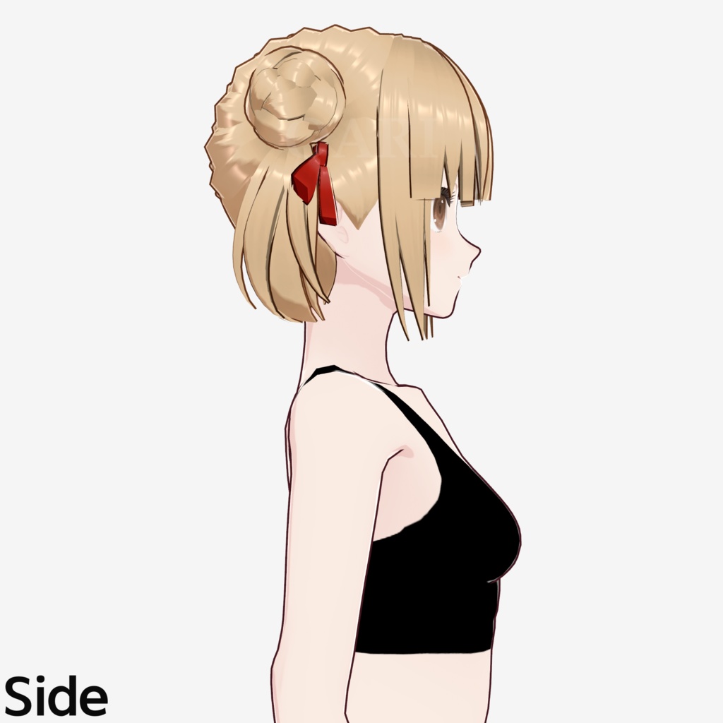 【VRoid】ショートツインテールヘアプリセット / Short twintail hair preset