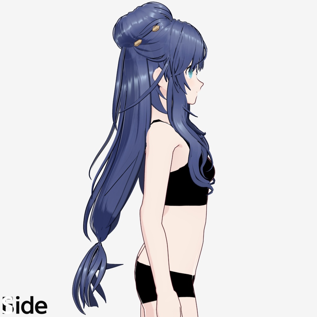 【VRoid】人魚姫ヘアプリセット / Mermaid hair preset