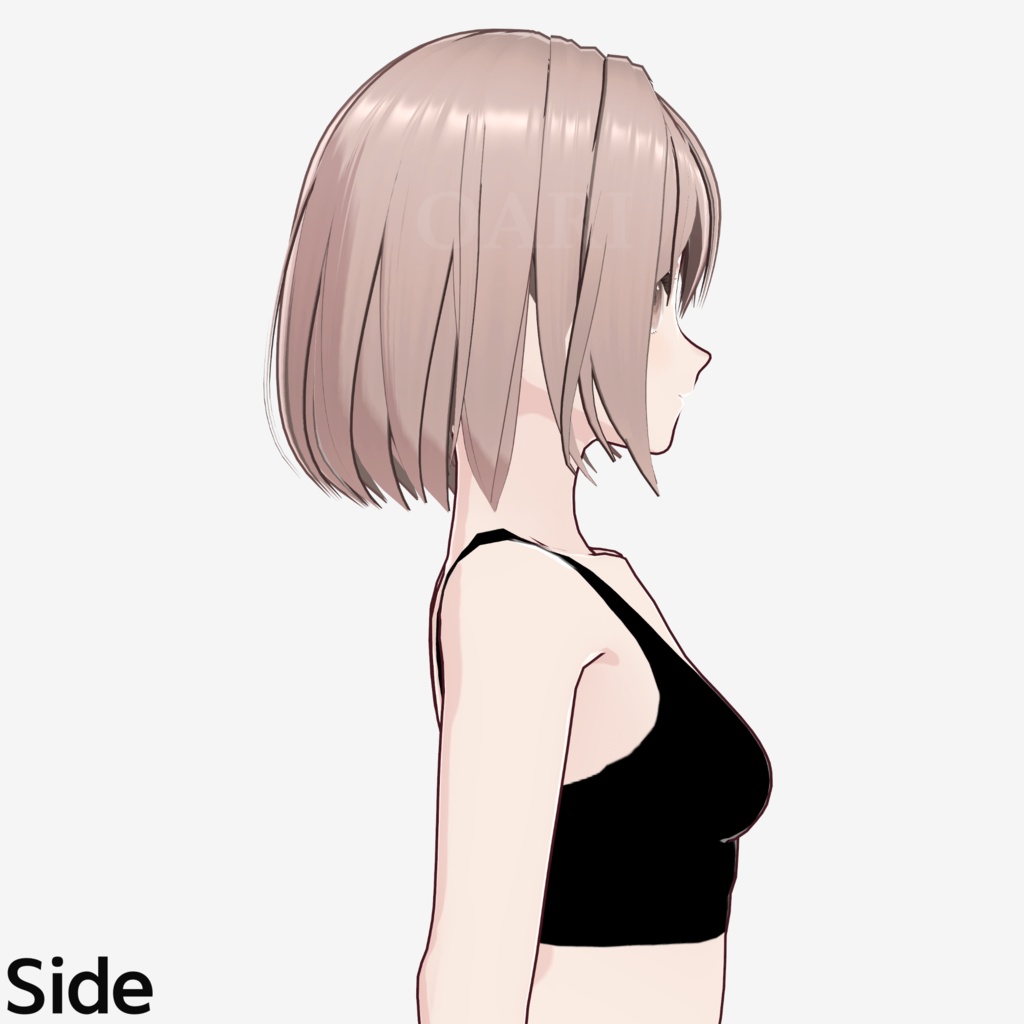 【VRoid】ボブヘアプリセット / Bob hair preset