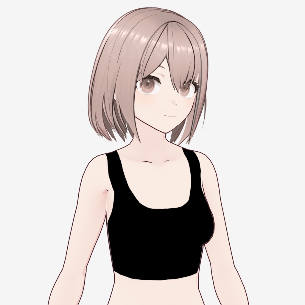 【VRoid】ボブヘアプリセット / Bob hair preset