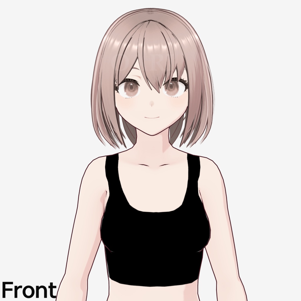 【VRoid】ボブヘアプリセット / Bob hair preset