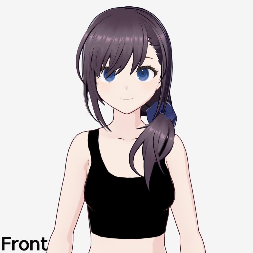 【VRoid】ローテールヘアプリセット / Lowtail hair preset