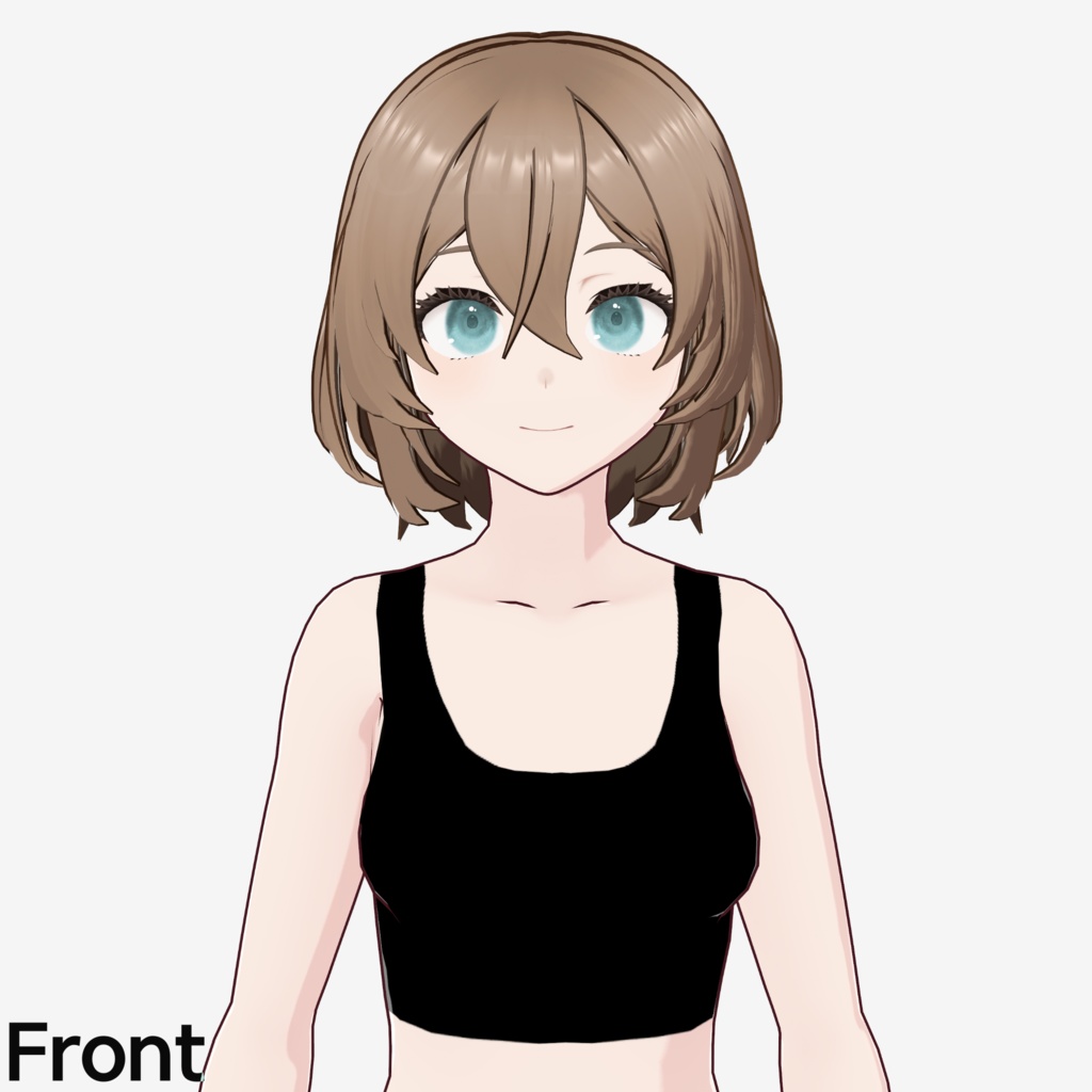 【VRoid】ボブヘアプリセット / Bob hair preset