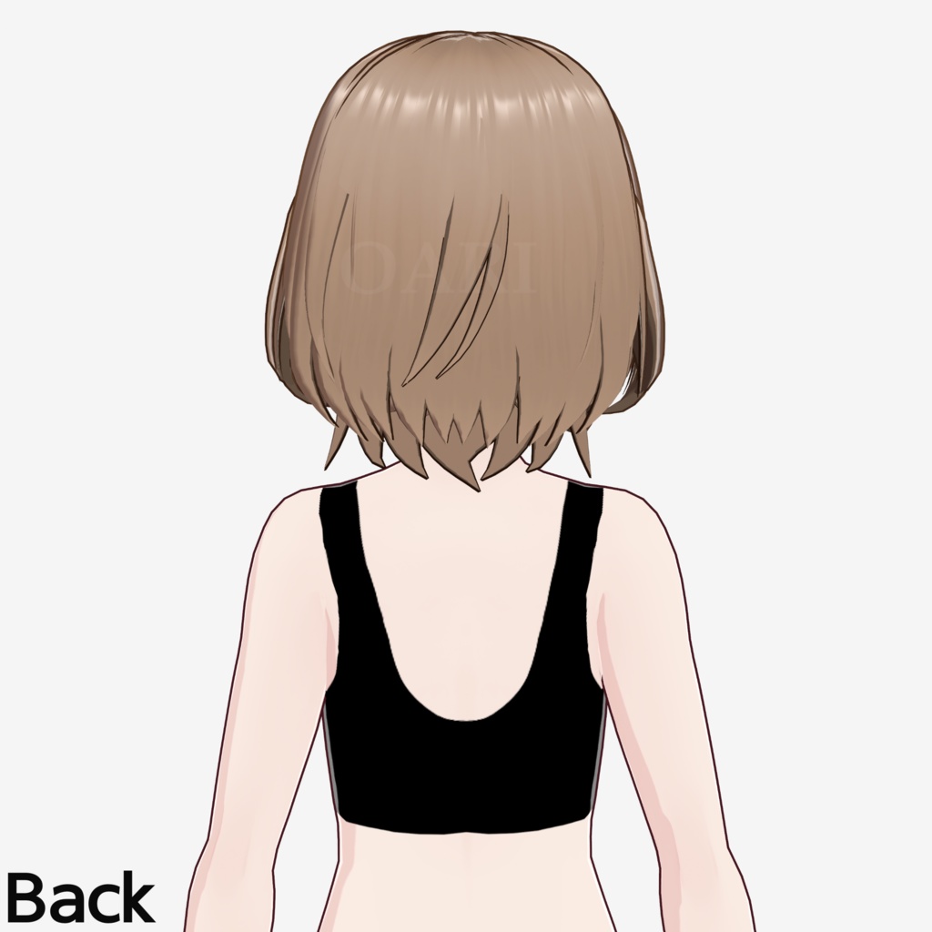 【VRoid】ボブヘアプリセット / Bob hair preset