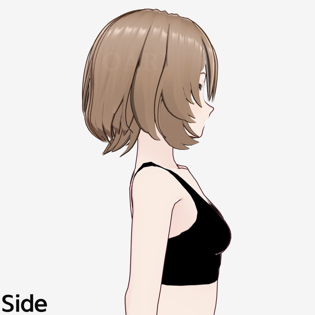 【VRoid】ボブヘアプリセット / Bob hair preset