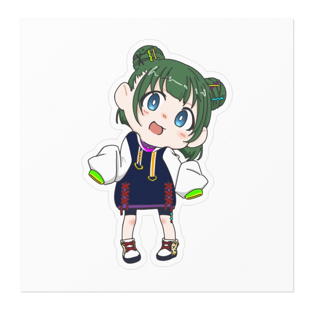 ちびむしすてっかー