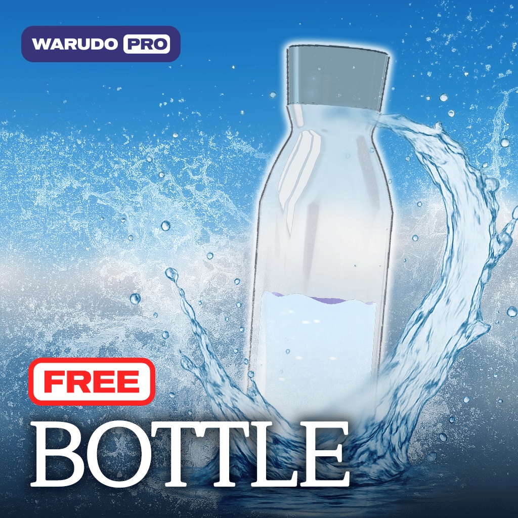 【Warudo PRO】✨FREE✨ Bottle
