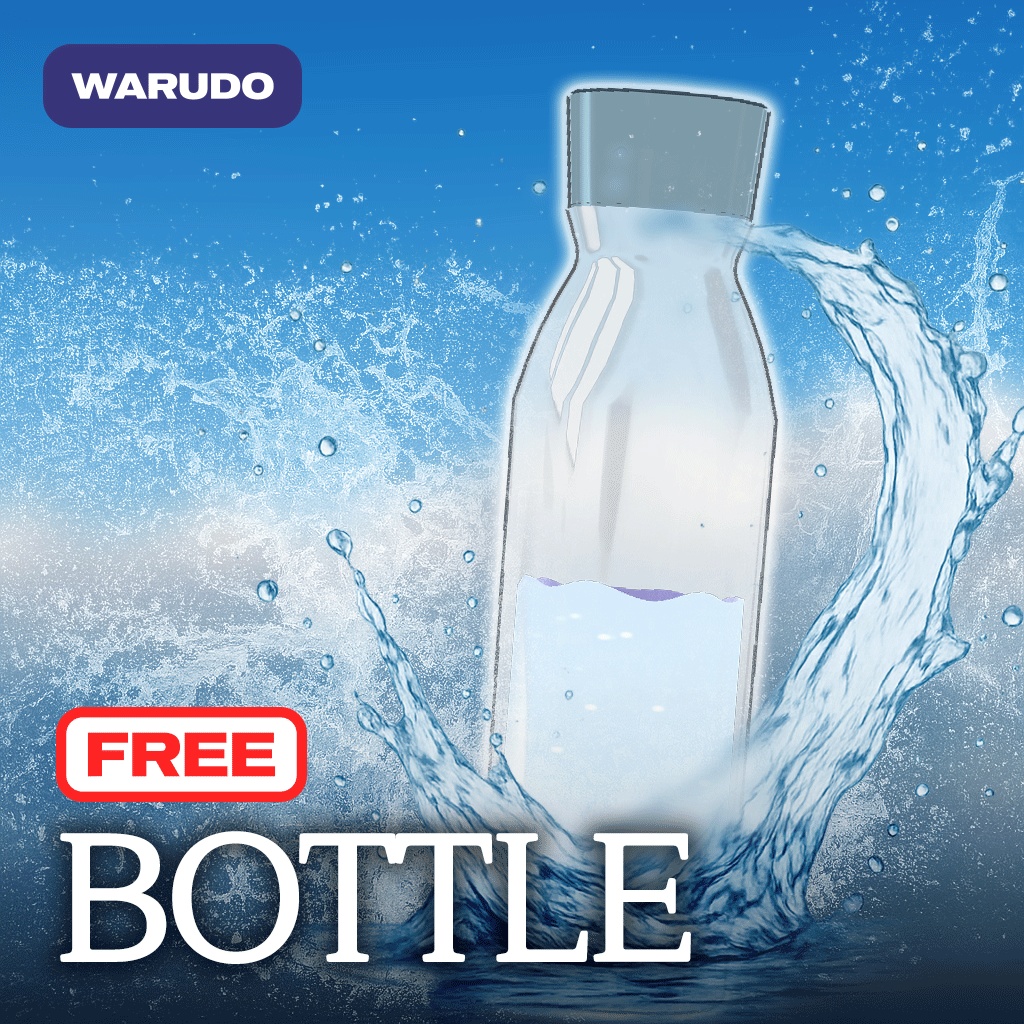 【Warudo Standard】✨FREE✨ Bottle