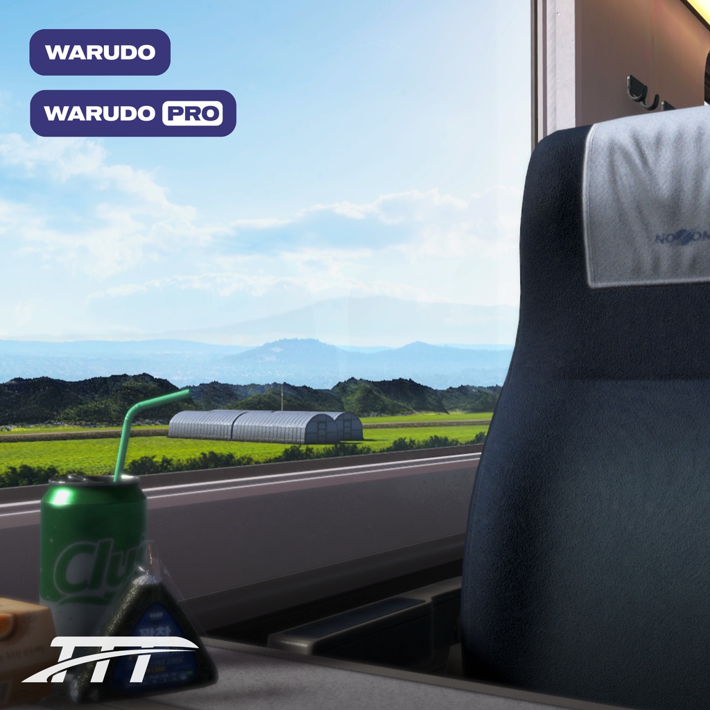 【Warudo】 T-T-T | Train Cabin Map