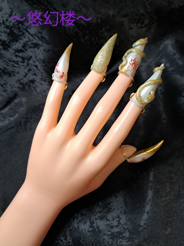 妖ノ爪~蛇−カガチ−(金×白)~