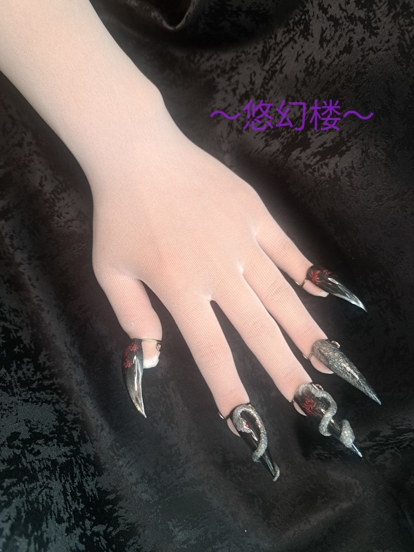 妖ノ爪~蛇−カガチ−(銀×黒)