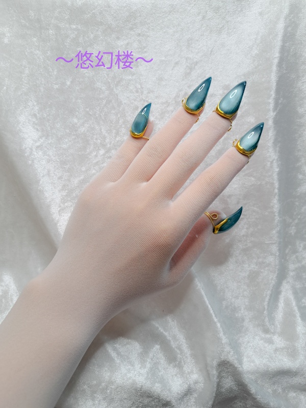 ☆3月限定出品☆妖ノ爪~誕生石:弥生 水宝玉~