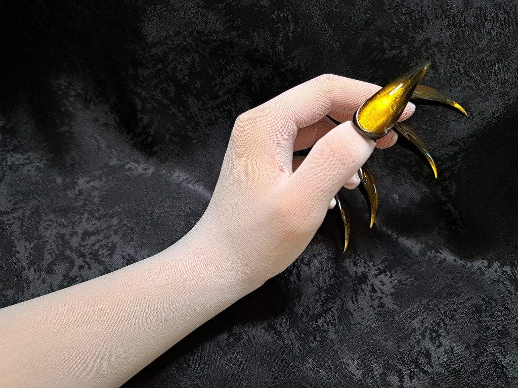 【妖ノ爪~宝石シリーズ:黄色金剛石】