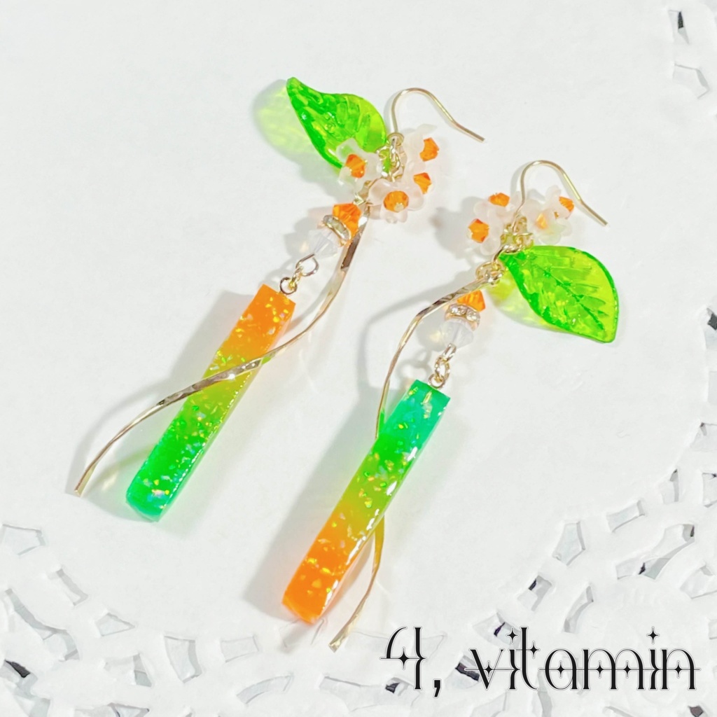 FlowerCandyEarring【Aulkaに追加対応しました!】