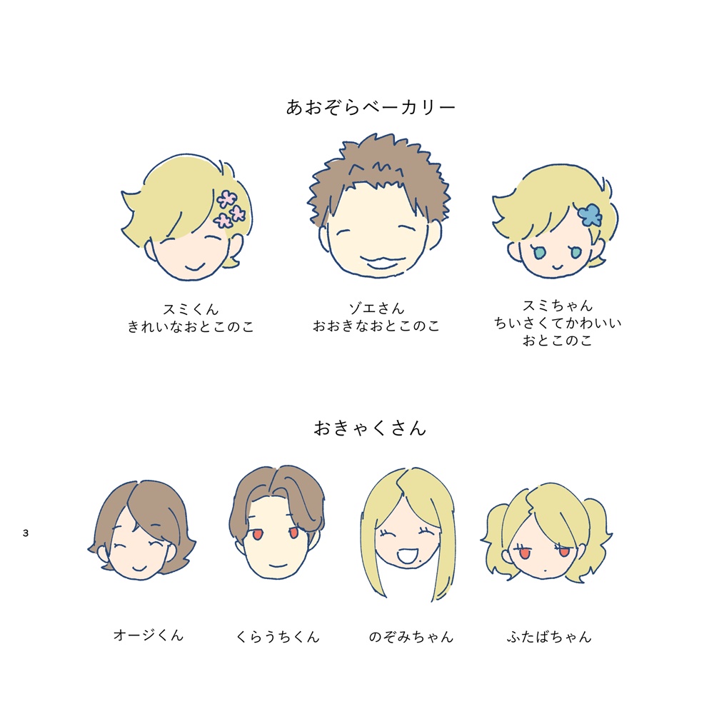 あおぞらベーカリー2 スミくんとスミちゃんのおたんじょうび